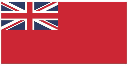 Meridian Zero Printed Red Ensign -  1/2 Yard