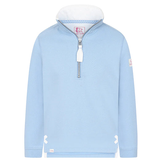 Lazy Jacks Kids Super Soft 1/4 Zip Plain Sweatshirt LJ3C