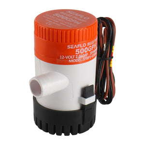 Seaflo Non-Automatic Bilge Pump 01 Series 12V 500GPH