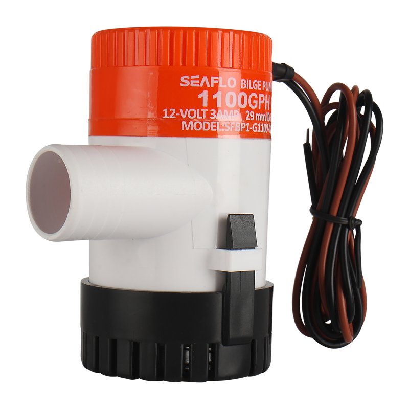 Seaflo Non-Automatic Bilge Pump 01 Series 12V 1100GPH
