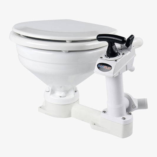 Seaflo Manual Marine Toilet - Compact