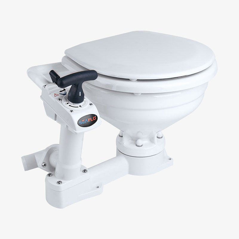 Seaflo Manual Marine Toilet - Compact