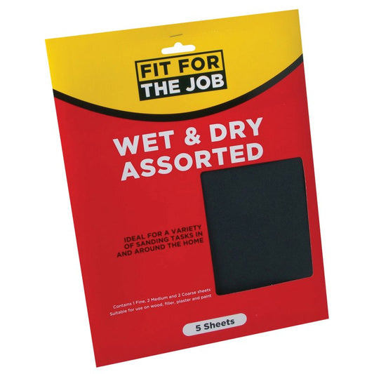 Fit For The Job Wet & Dry Assorted (5 Pack)