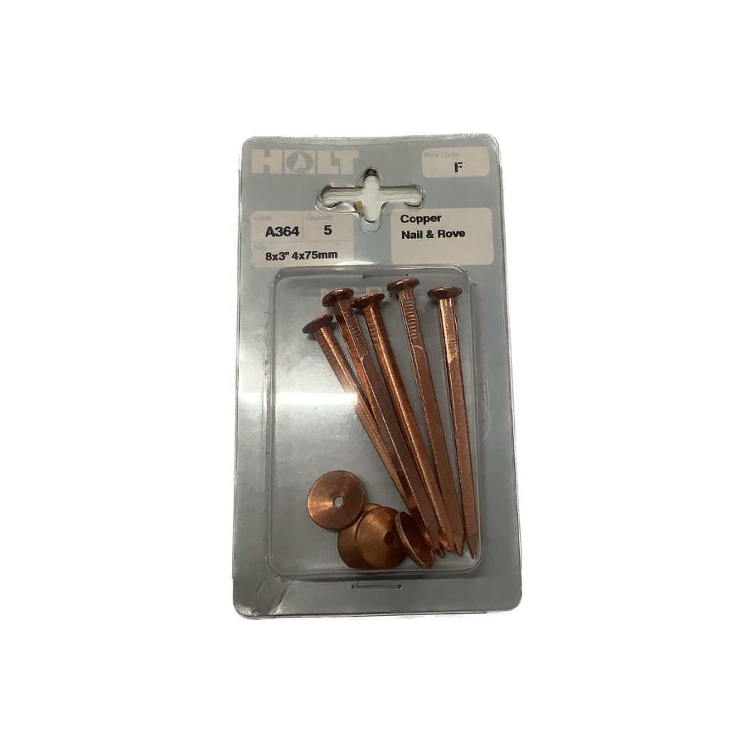 Holt Copper Nail and Rove 5 Pack A364