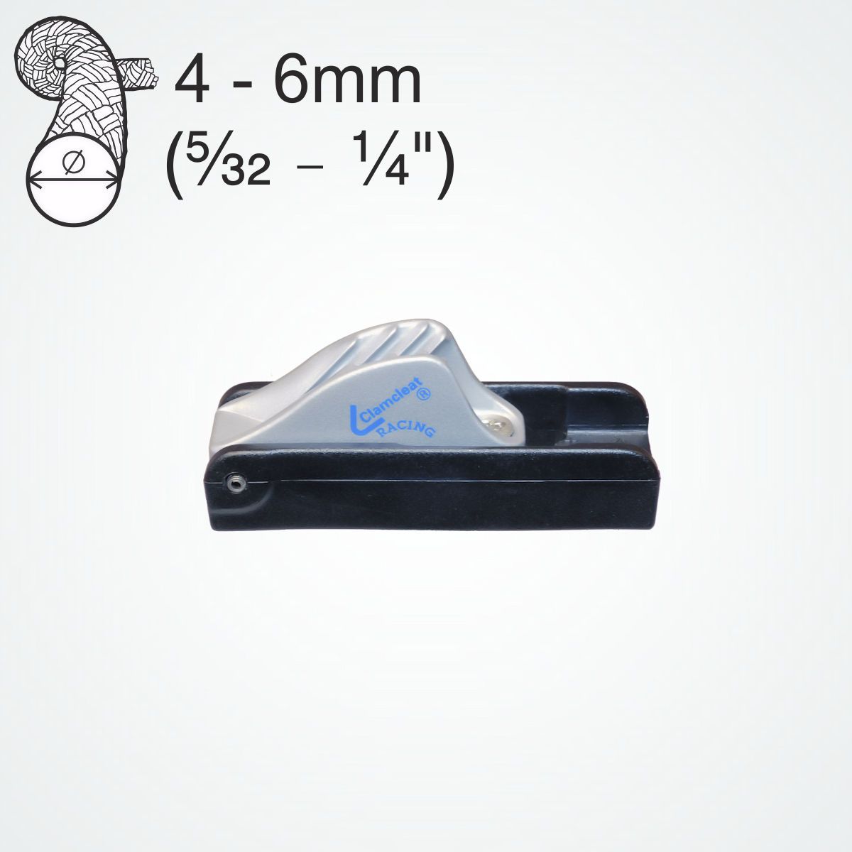 Clamcleat  CL257 Auto-Release Racing Mini