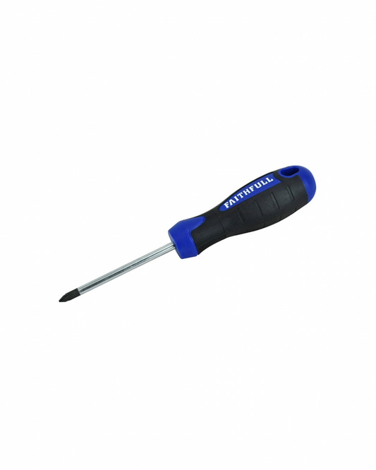 Faithfull Soft Grip Screwdriver - Pozidrive