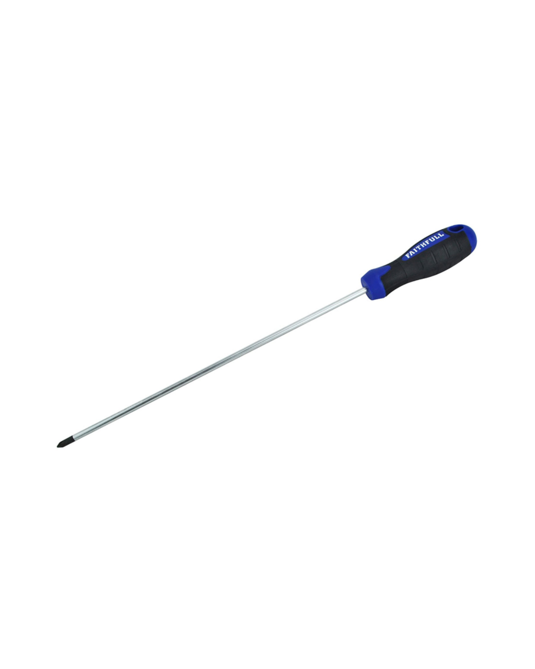 Faithfull Soft Grip Long Reach Screwdriver - Pozidriv