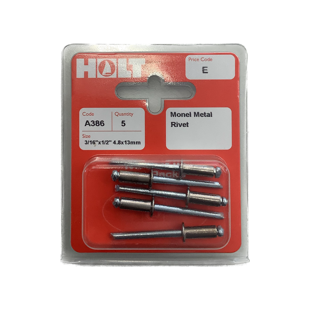 Holt Marine Pre Pack Monel Rivets