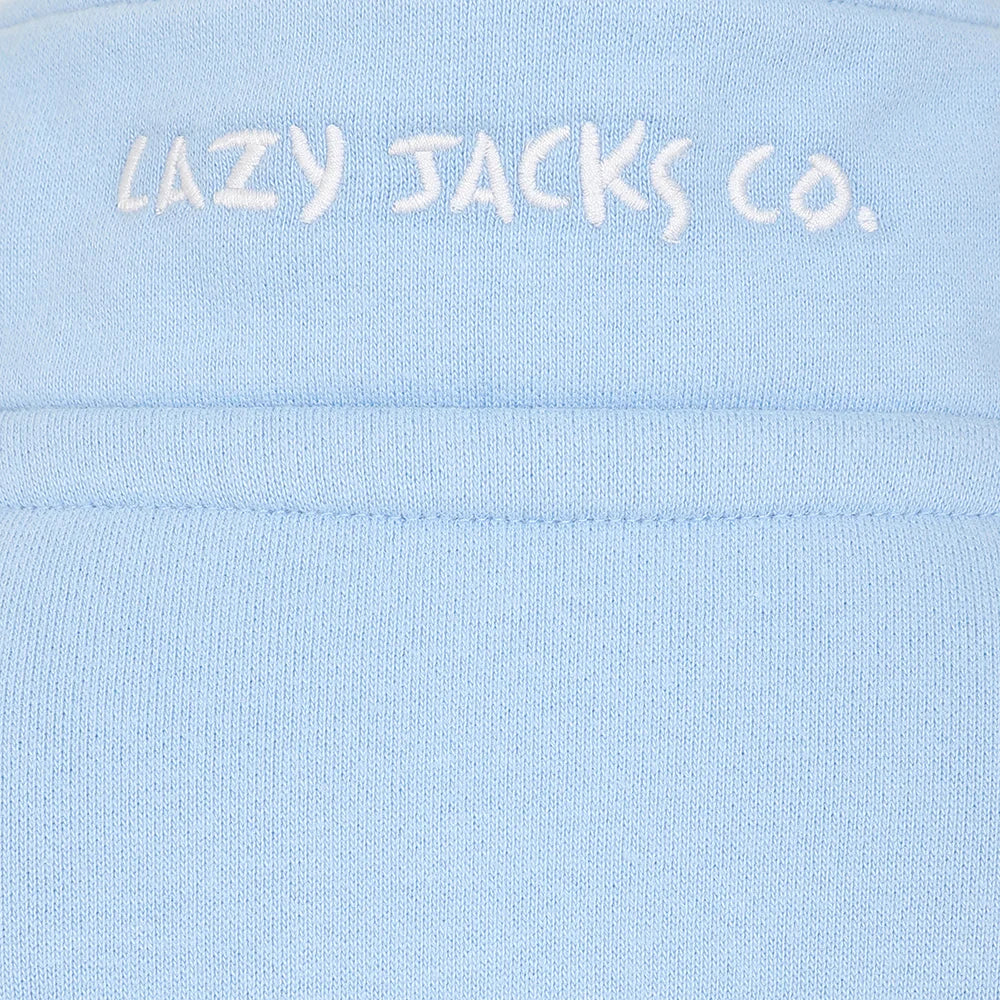 Lazy Jacks Kids Super Soft 1/4 Zip Plain Sweatshirt LJ3C