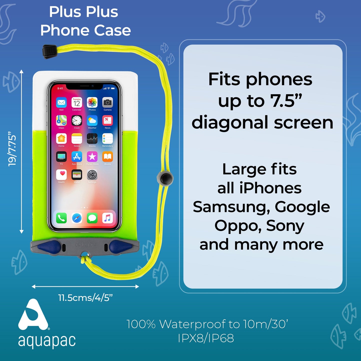 Aquapac Waterproof Phone Case - Plus Plus