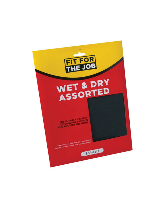 Fit For The Job Wet & Dry Assorted (5 Pack)