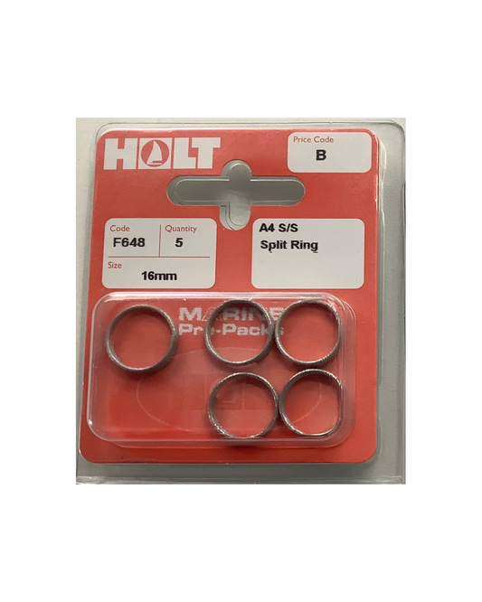 Holt Marine Pre Pack Split Rings