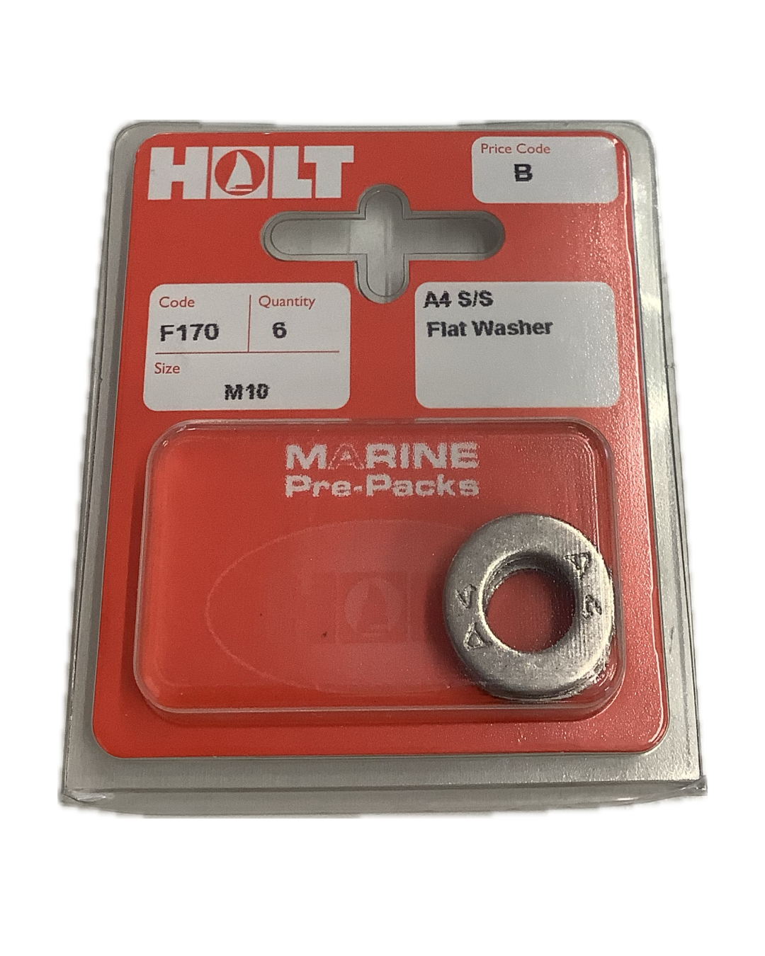 Holt Marine Pre Pack Flat Washer