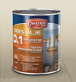 Owatrol Deks Olje D.1 Saturator Oil 1 Litre