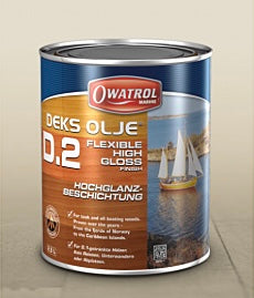 Owatrol Deks Olje D.2 Flexible High Gloss Finish 1 Litre