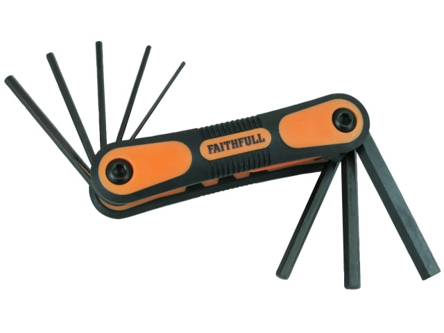 Faithfull Metric Folding Hexagon Key Set (8 Piece)