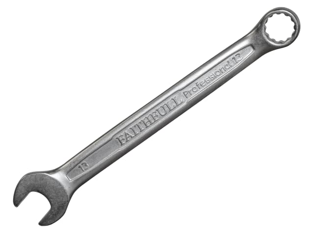 Faithfull Combination Spanner CV Satin Finish