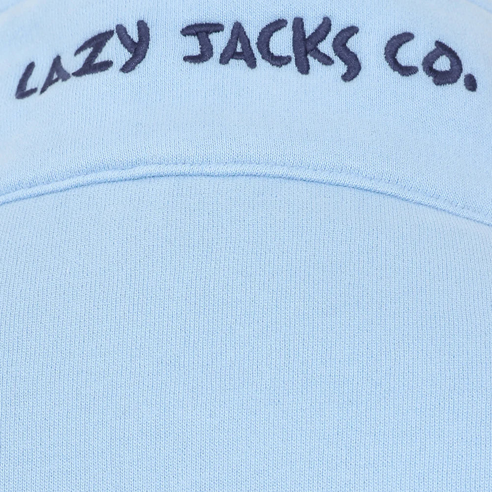 Lazy Jacks Plain Zip Thru Sweatshirt LJ33