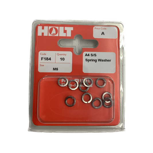 Holt Marine Pre Pack Spring Coil Washers