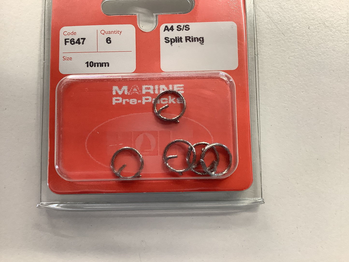 Holt Marine Pre Pack Split Rings