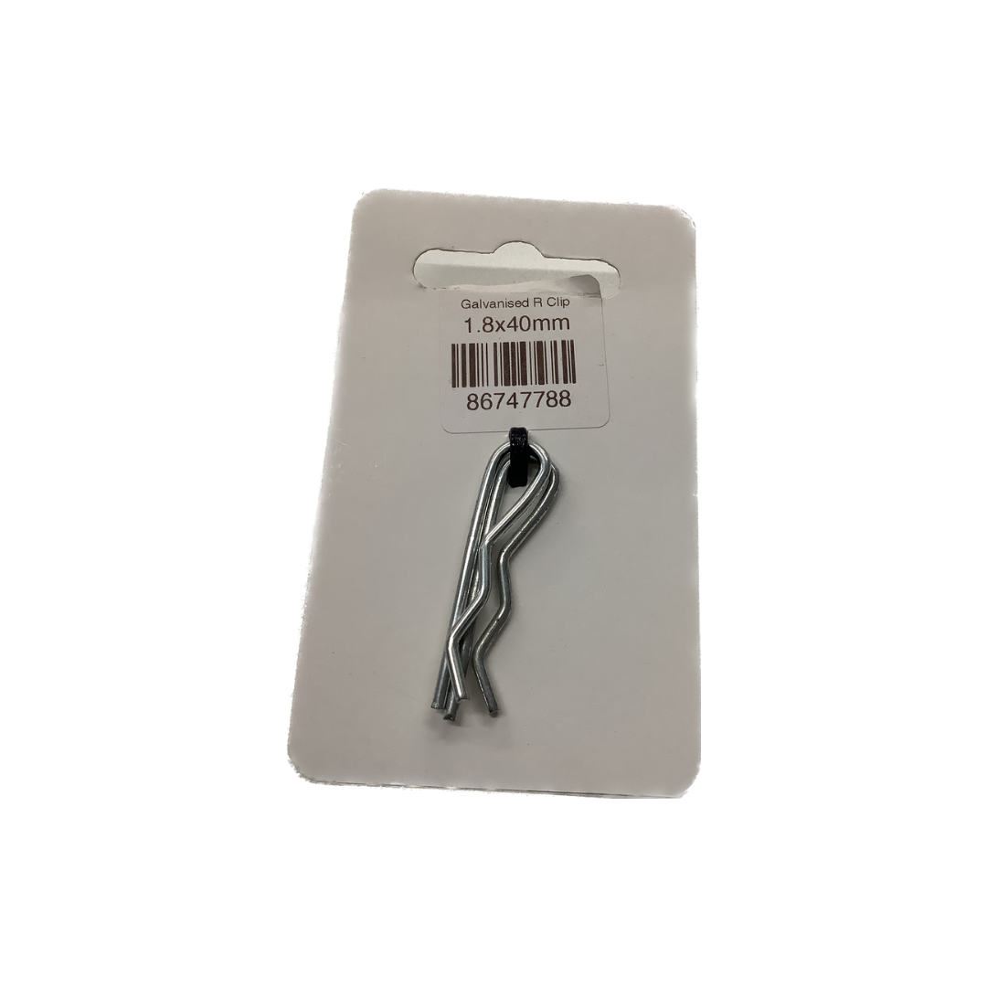 Galvanised R Clip