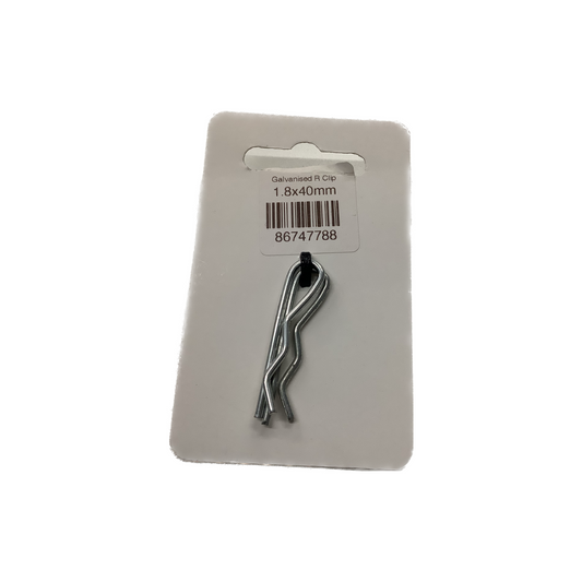 Galvanised R Clip