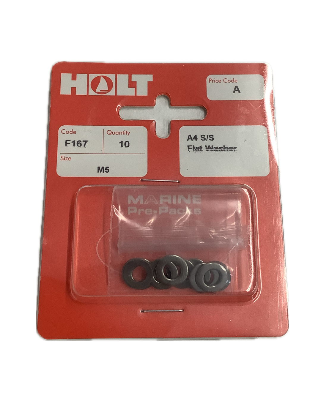 Holt Marine Pre Pack Flat Washer