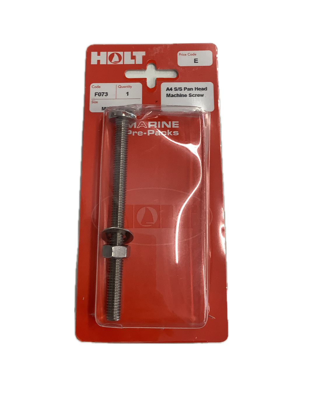 Holt Marine Pre Pack Slotted Pan Head Machine Screws