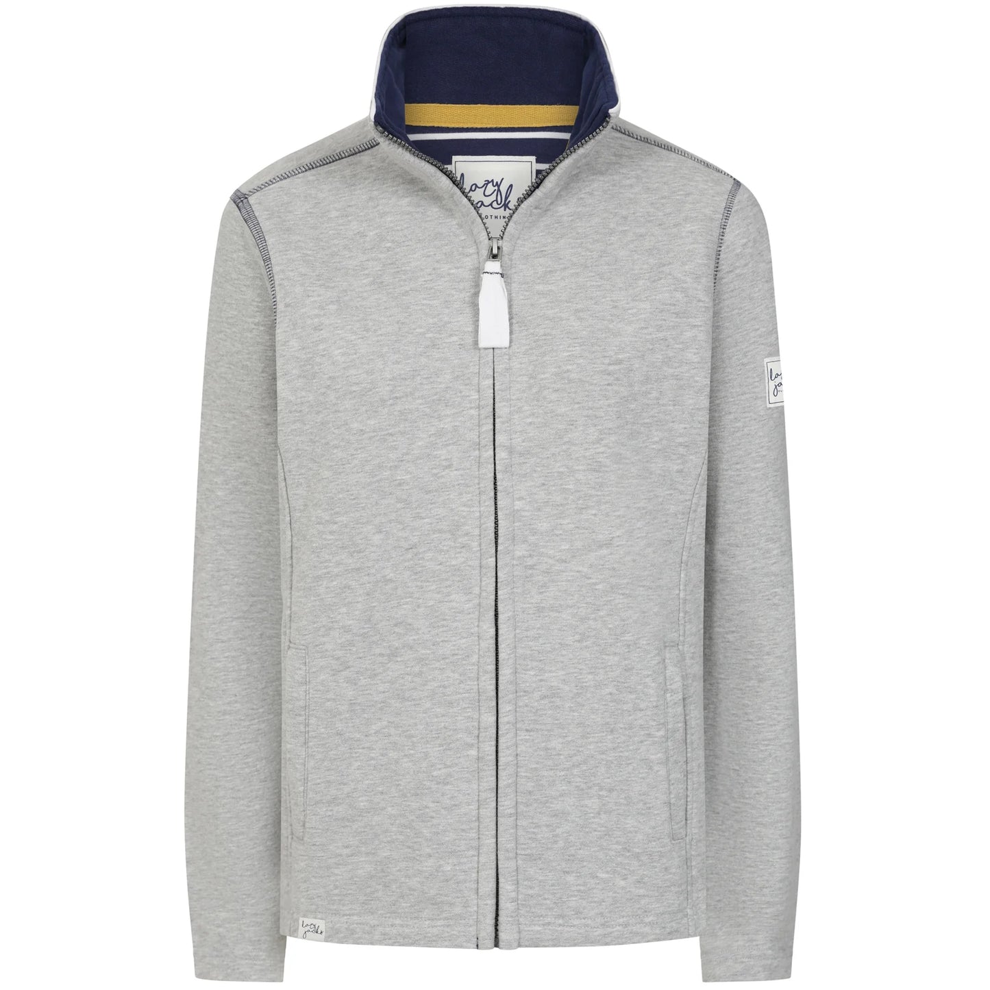 Lazy Jacks Plain Zip Thru Sweatshirt LJ33