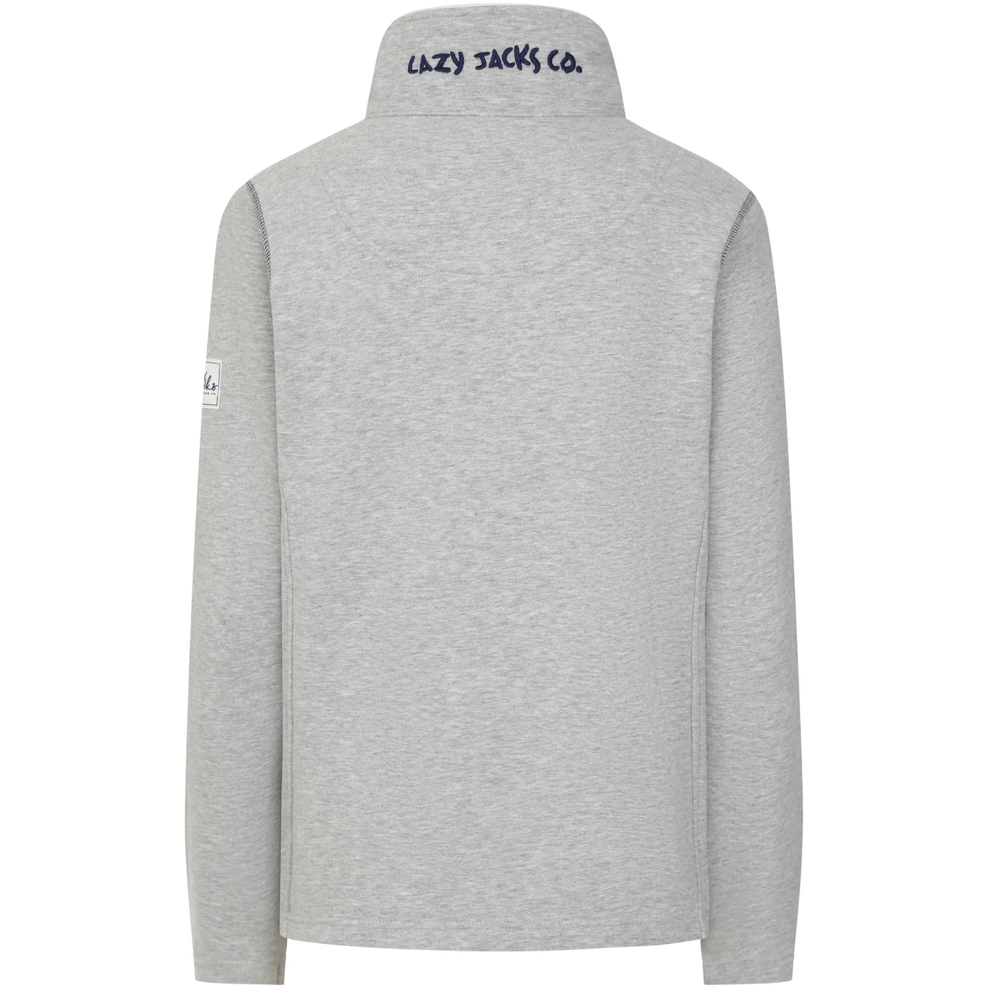 Lazy Jacks Plain Zip Thru Sweatshirt LJ33