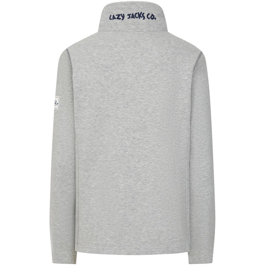 Lazy Jacks Plain Zip Thru Sweatshirt LJ33
