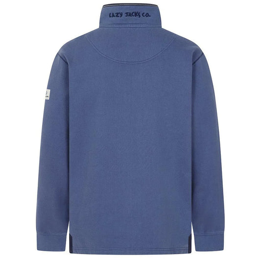 Lazy Jacks Kids Super Soft 1/4 Zip Plain Sweatshirt LJ40C