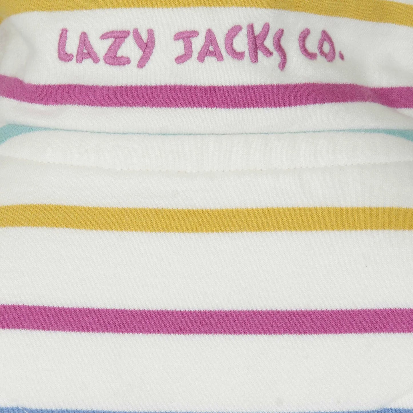 Lazy Jacks Kids 1/4 Zip Striped Sweatshirt LJ35C