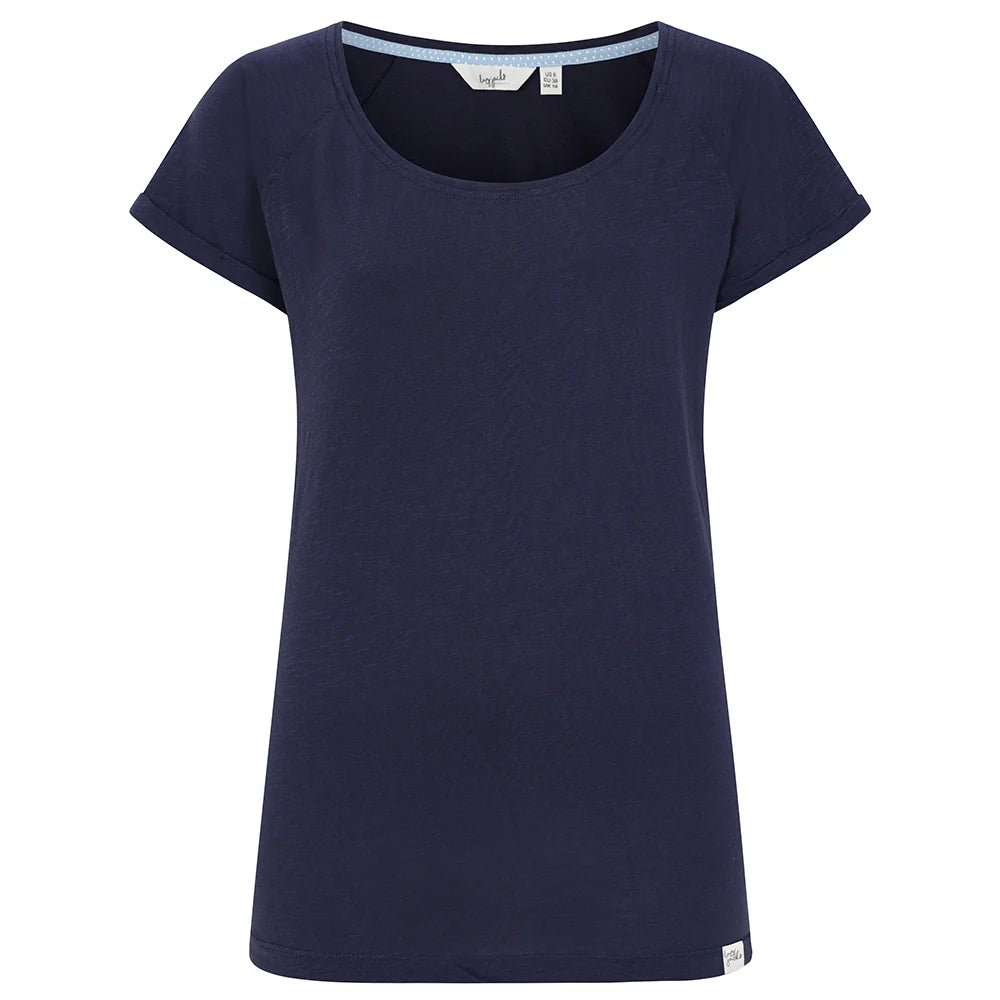 Lazy Jacks Women's Roll Sleeve T-shirt LJ163