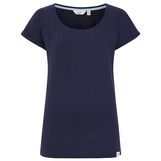 Lazy Jacks Women's Roll Sleeve T-shirt LJ163