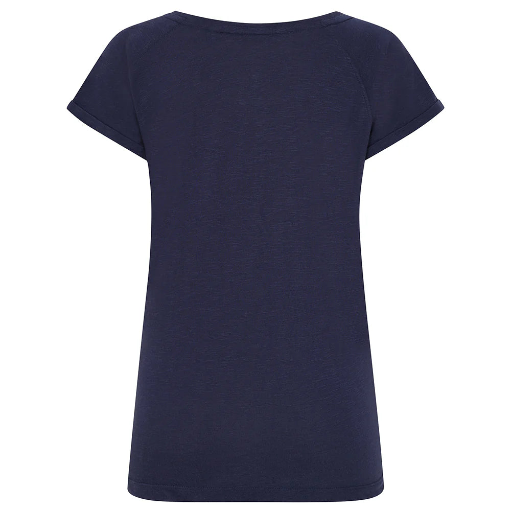 Lazy Jacks Women's Roll Sleeve T-shirt LJ163