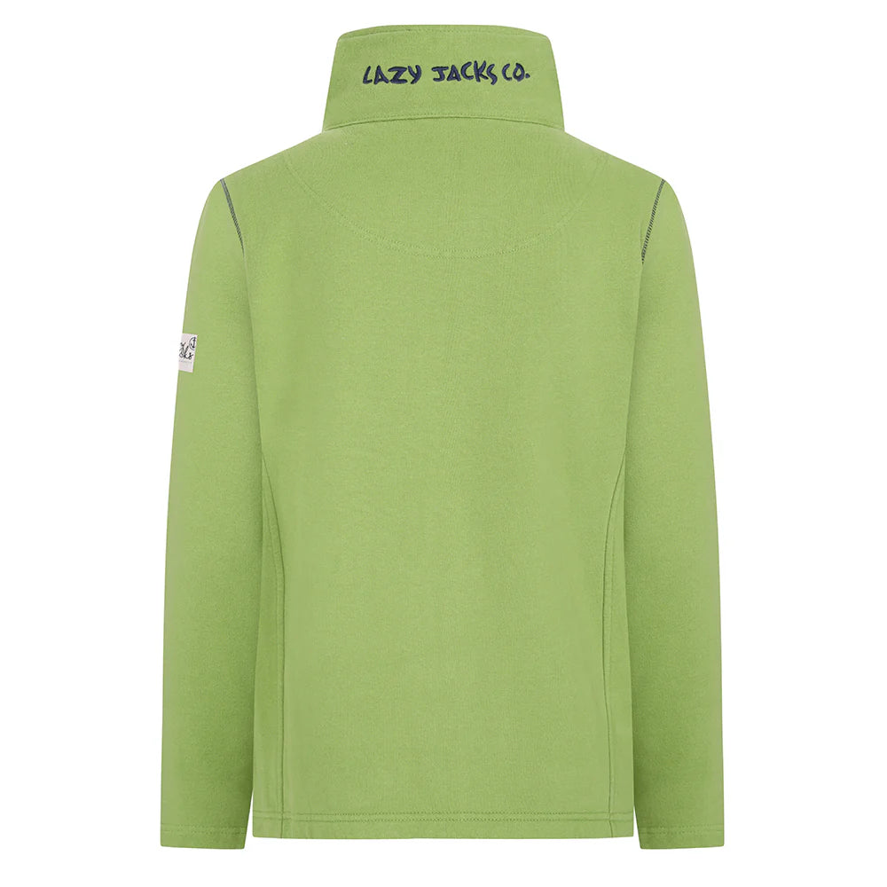 Lazy Jacks Plain Zip Thru Sweatshirt LJ33 – Seawood Chandlery