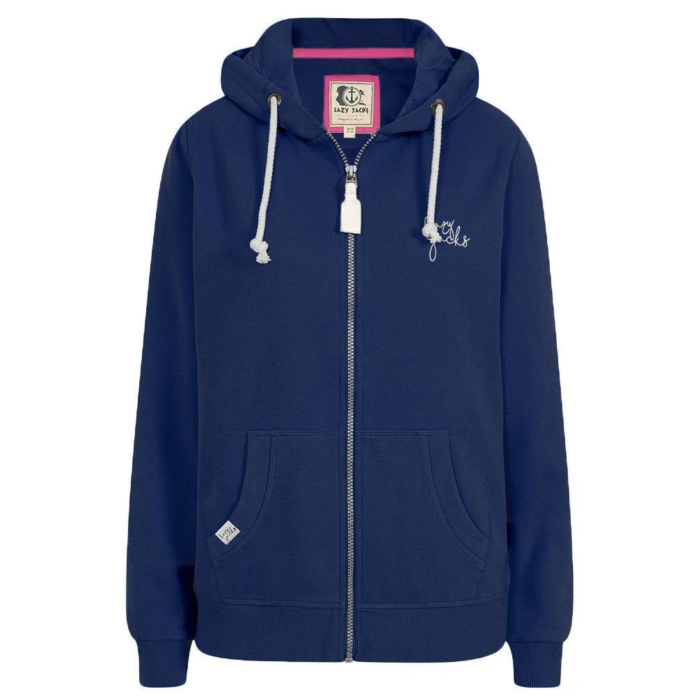Lazy Jacks Women's Full Zip Hooded Sweatshirt LJ101