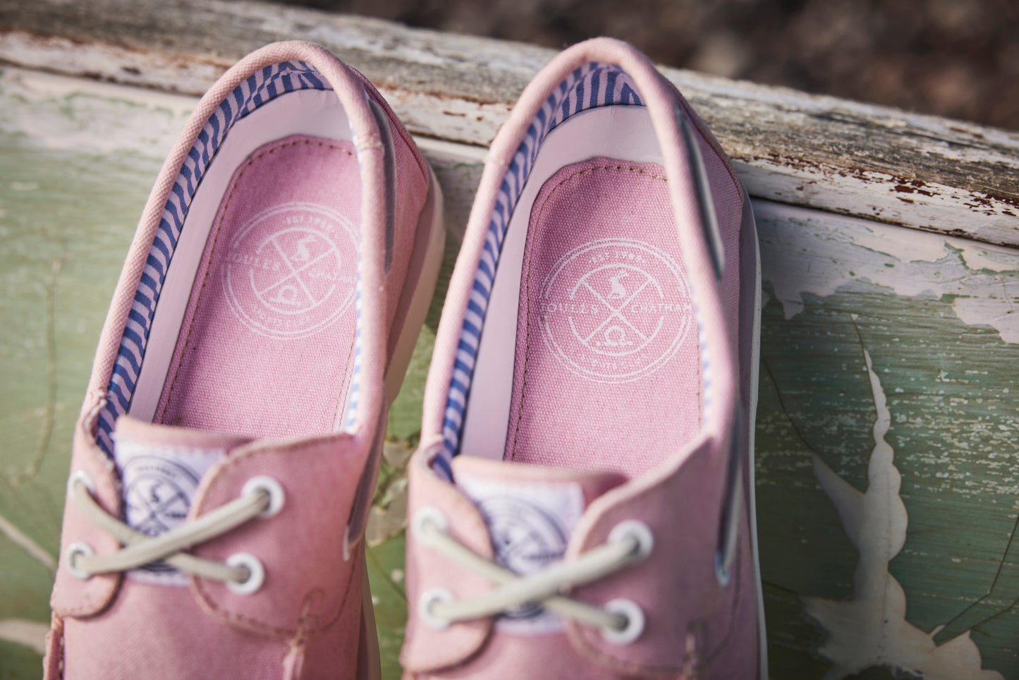 Chatham X Joules Women’s Jetty Canvas Deck Shoes