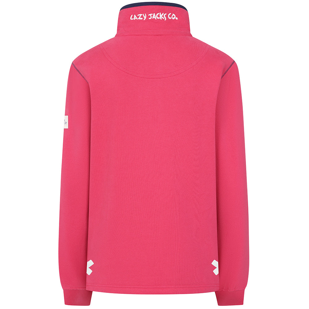 Lazy Jacks Women’s 1/4 Zip Sweatshirt LJ3