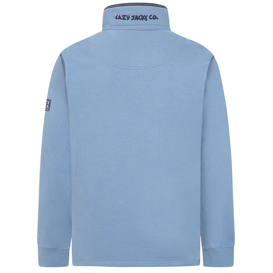 Lazy Jacks Super Soft 1/4 Zip Plain Sweatshirt LJ40