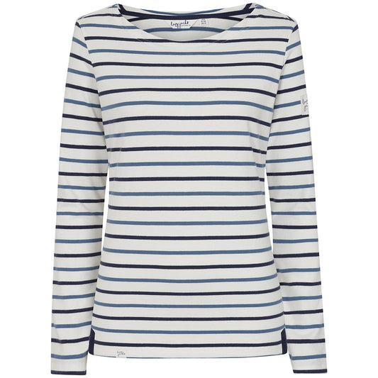 Lazy Jacks Striped Breton Top LJ97