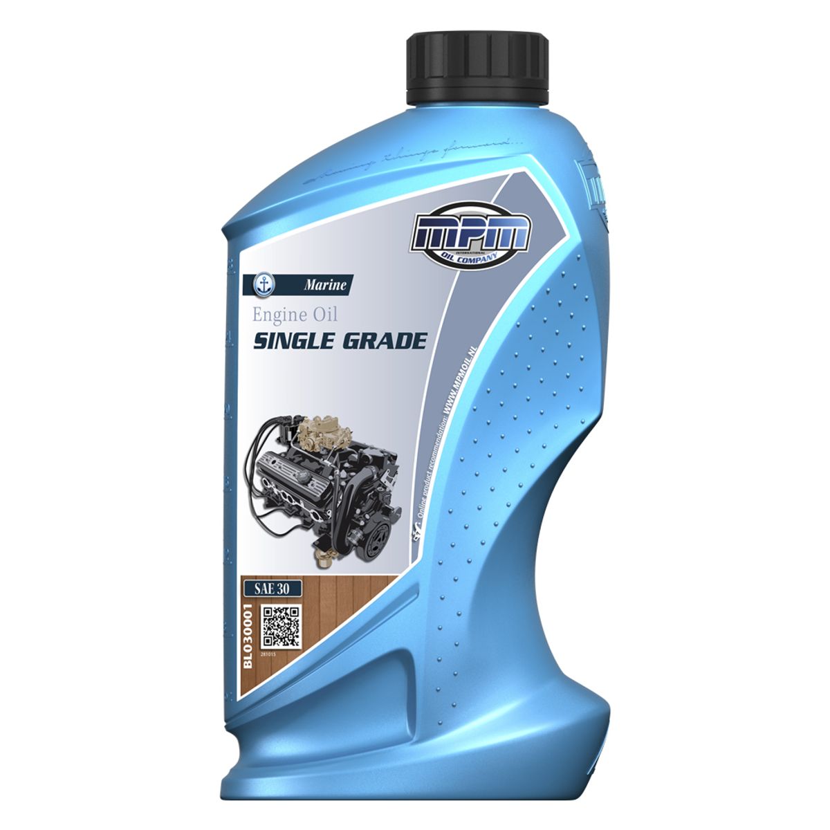 MPM Marine Single Grade Engine Oil SAE30 1 Litre