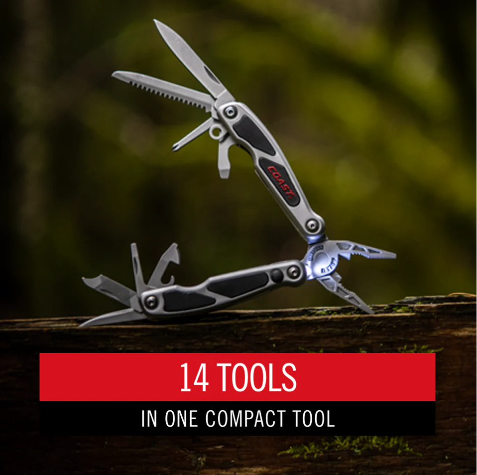 Coast Compact LED130 Micro Pliers Multi Tool