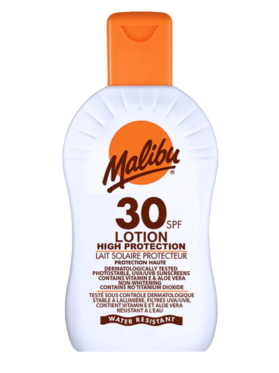 Malibu Sun SPF30 Lotion Protection Non-Titanium