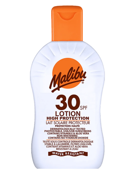 Malibu Sun SPF30 Lotion Protection Non-Titanium