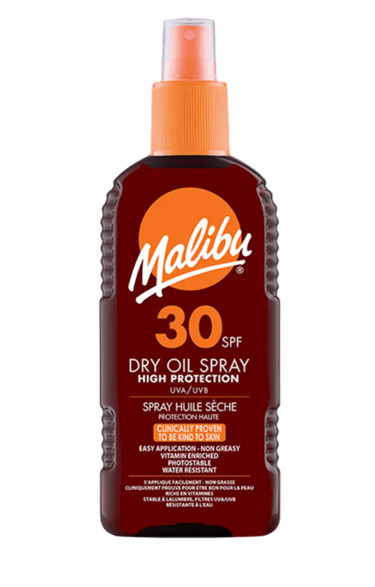 Malibu Sun SPF30 Dry Oil Spray 200ml