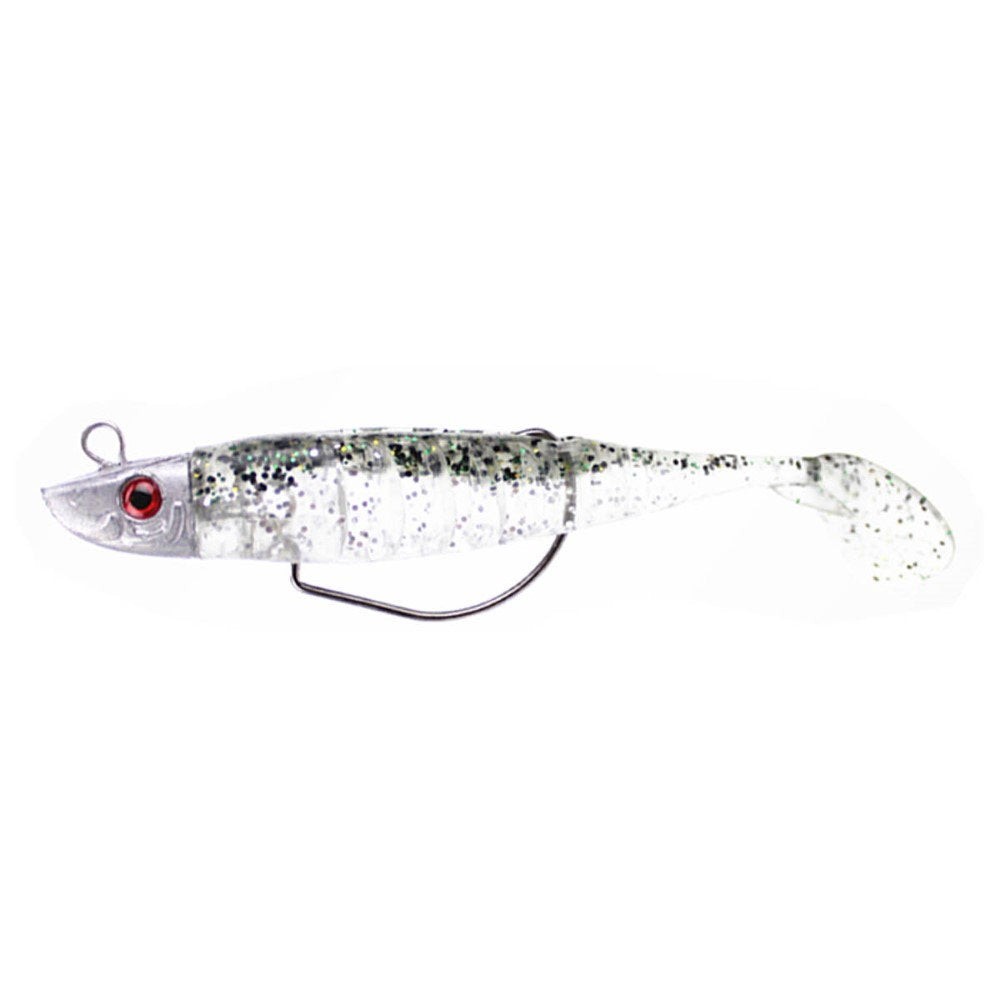 WSB Weedless Minnow - Natural Sparkle 25g (110mm)