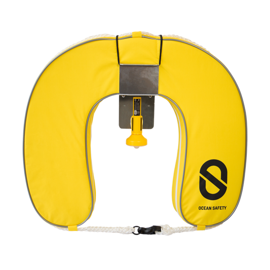 Ocean Safety Horseshoe Buoy Set with Aquaspec AQLBA