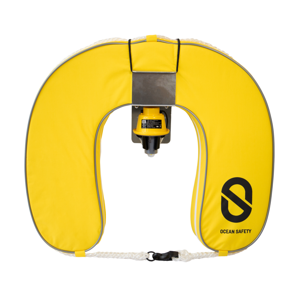 Ocean Safety Horseshoe Buoy Set with Aquaspec AQLBL